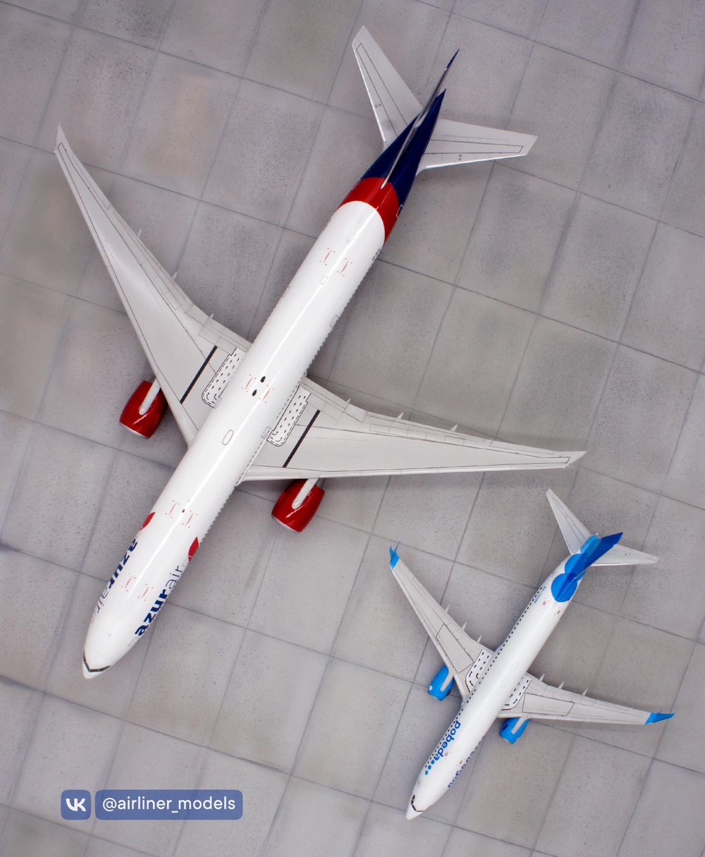 Стендовые модели-копии самолетов и техники